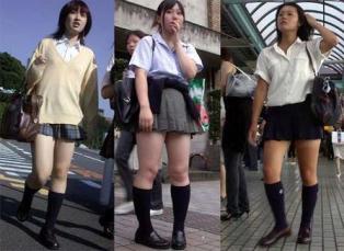 揭秘日本女生为何冬天喜欢穿短裙(组图)-读书频