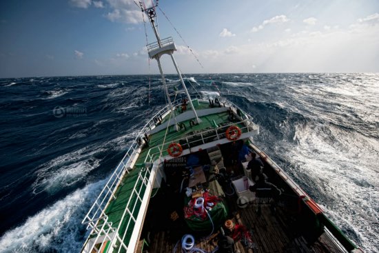 中国渔民远洋捕鱼:远洋搏命 用av女优解闷(图)-读书频道-和讯网