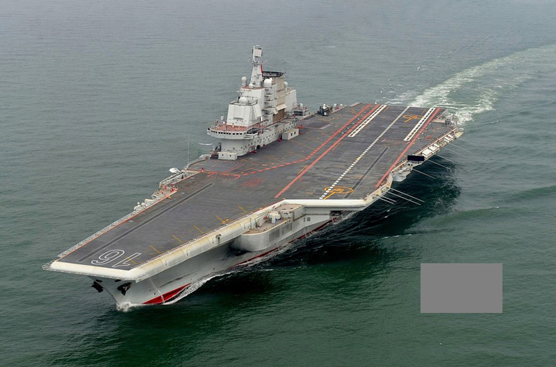 传中国已建国产航母分段模型 或类似辽宁舰(图