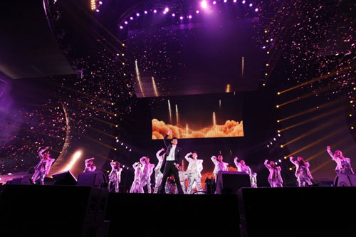 组图:张杰演唱会2013广州演唱会回顾