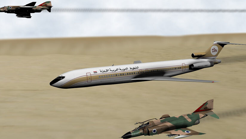 韩国客机被击落图片