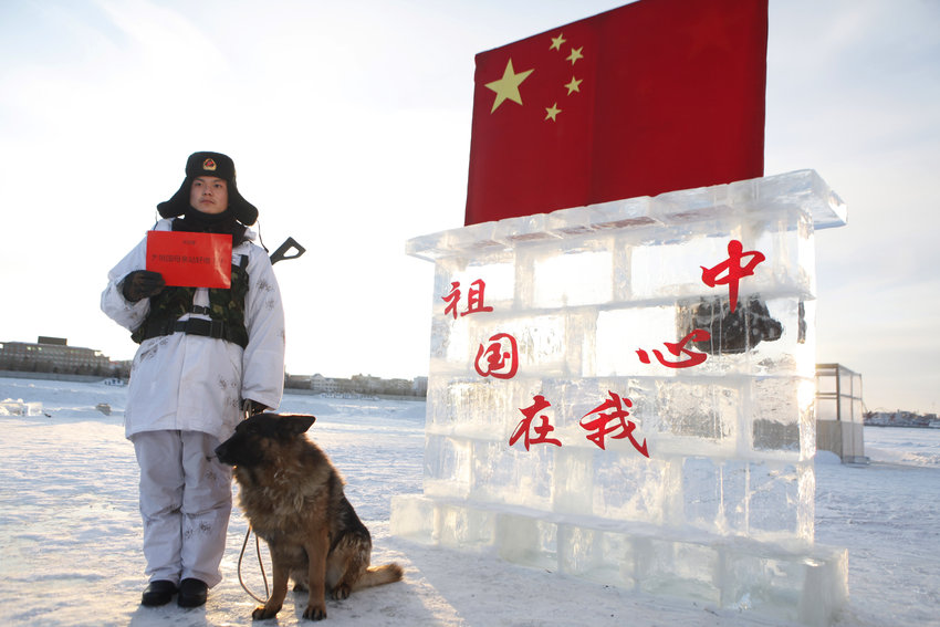 组图:黑河边防战士2015“兵语心愿”质朴感人 爱满雪域边关 -手机和讯网